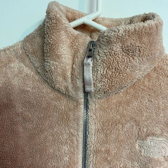 The North Face Osito Fleece Long Sleeves Pockets Zipper Up Pink Jacket.Size S - Picture 6 of 14